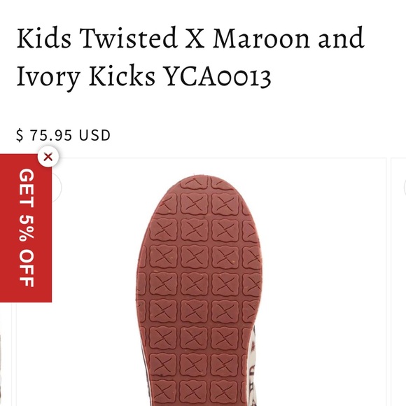 Kids Twisted X sneakers - Picture 9 of 11